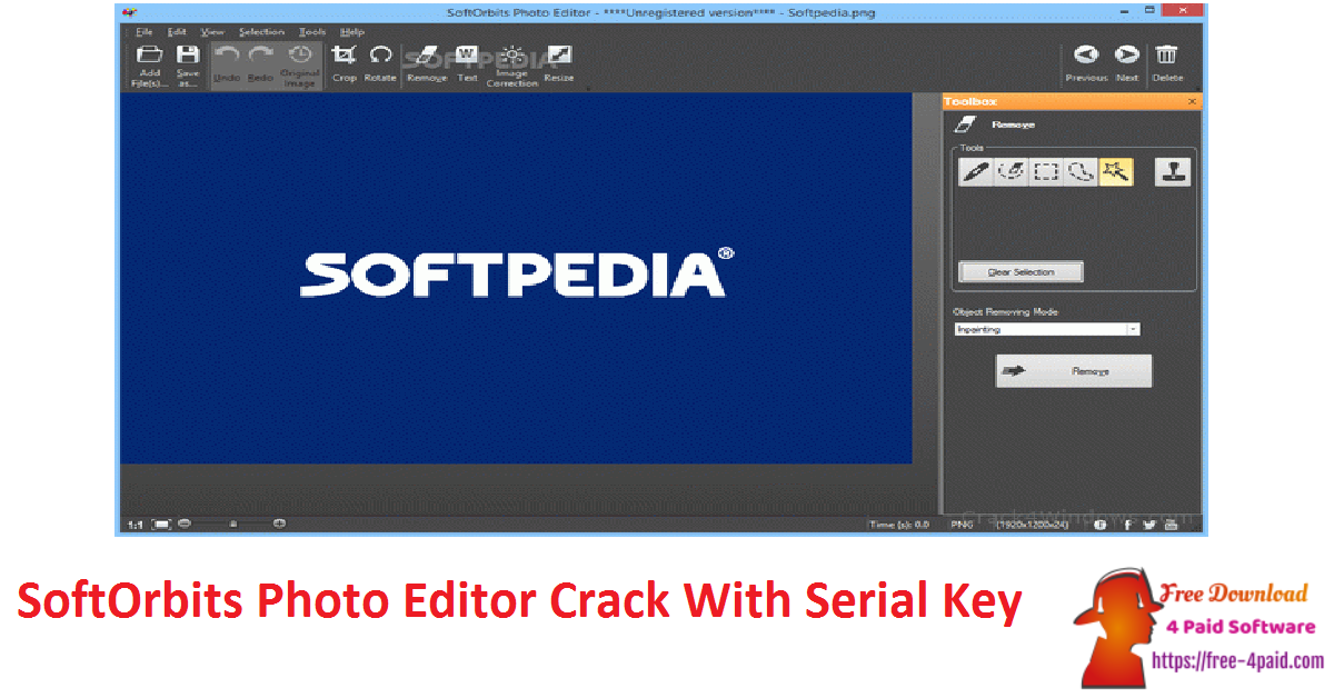 SoftOrbits Photo Editor Crack With Serial Key