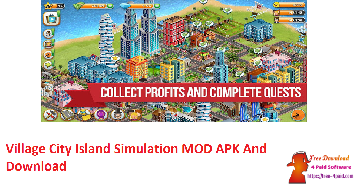 Village City Island Simulation MOD APK And Download