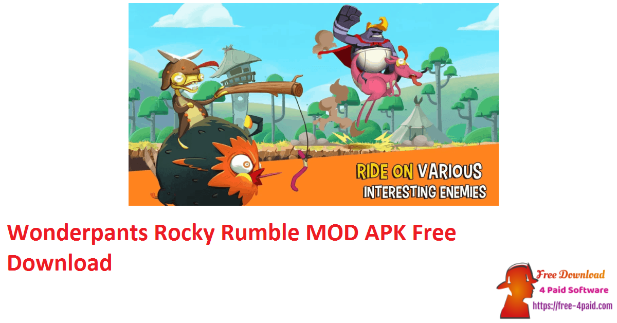 Wonderpants Rocky Rumble MOD APK Free Download