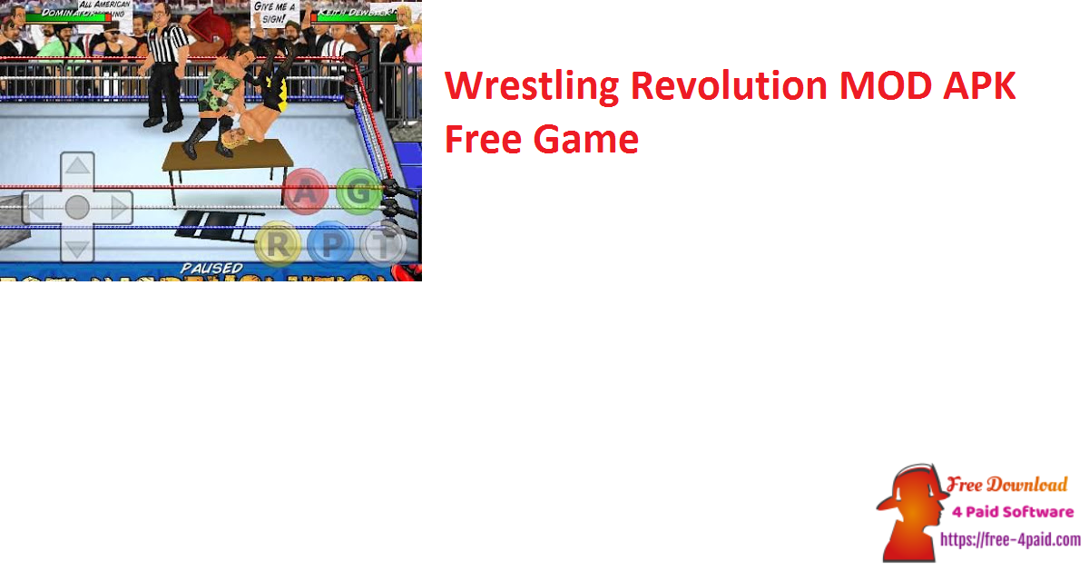 Wrestling Revolution MOD APK Free Game