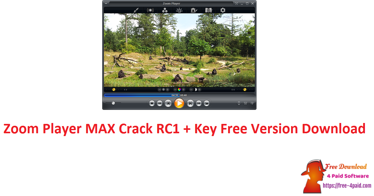 Zoom Player MAX Crack RC1 + Key Free Version Download