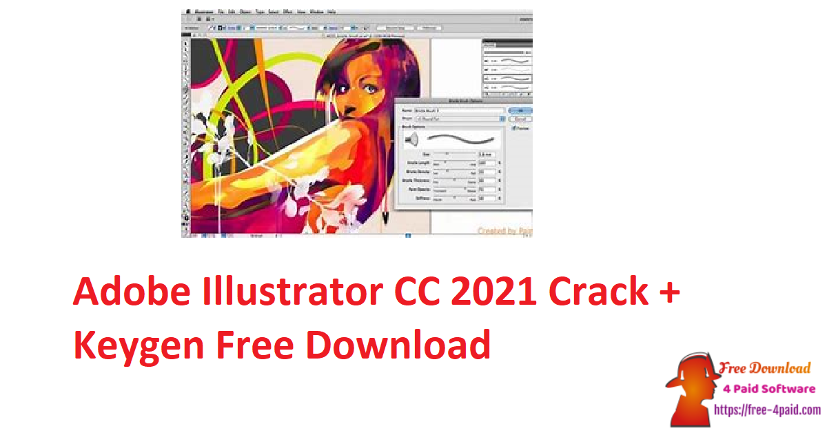 Adobe Illustrator CC 2021 Crack + Keygen Free Download