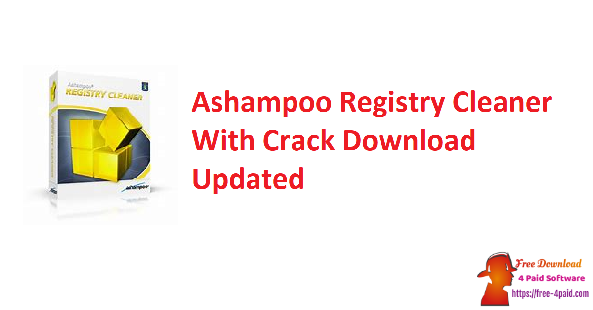 Ashampoo Registry Cleaner With Crack Download Updated