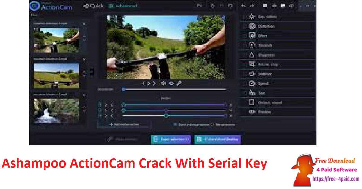 Ashampoo ActionCam Crack With Serial Key