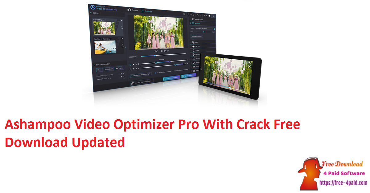 Ashampoo Video Optimizer Pro With Crack Free Download Updated
