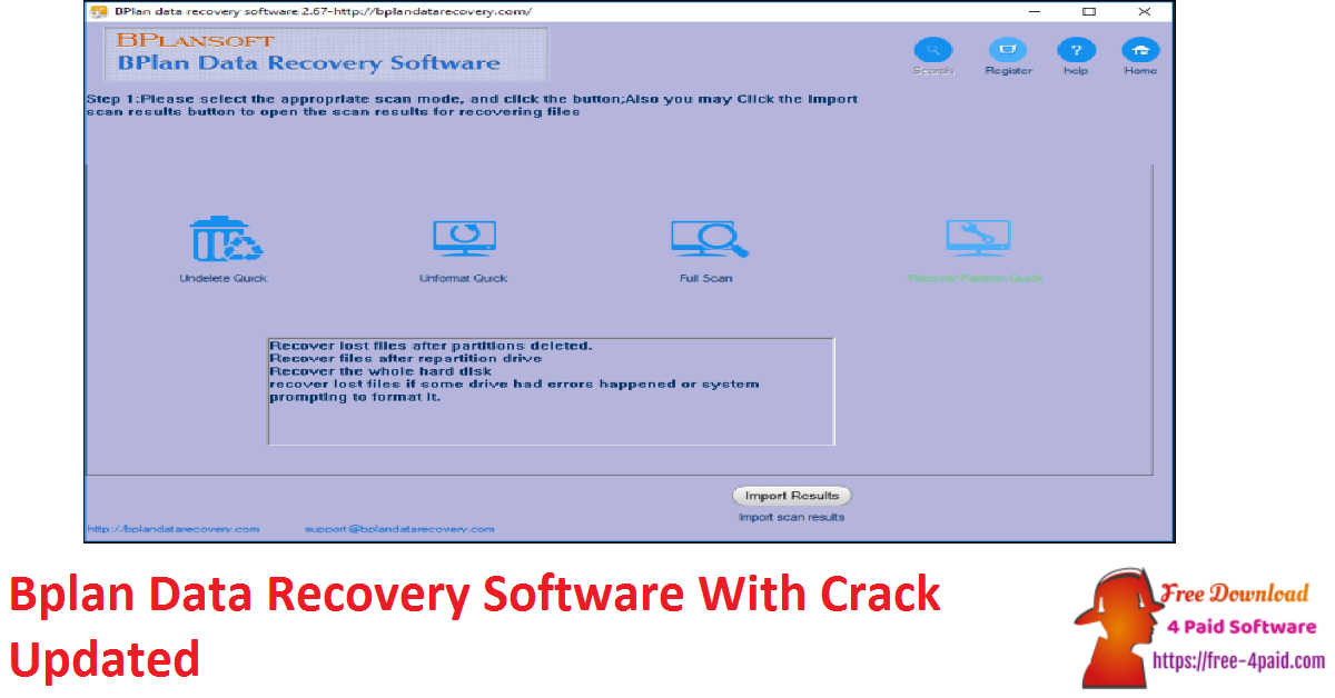 Bplan Data Recovery Software With Crack Updated