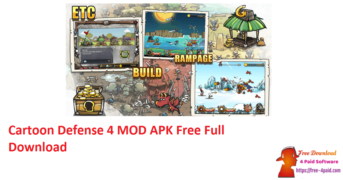 Cartoon Defense 4 MOD APK Free Full Download