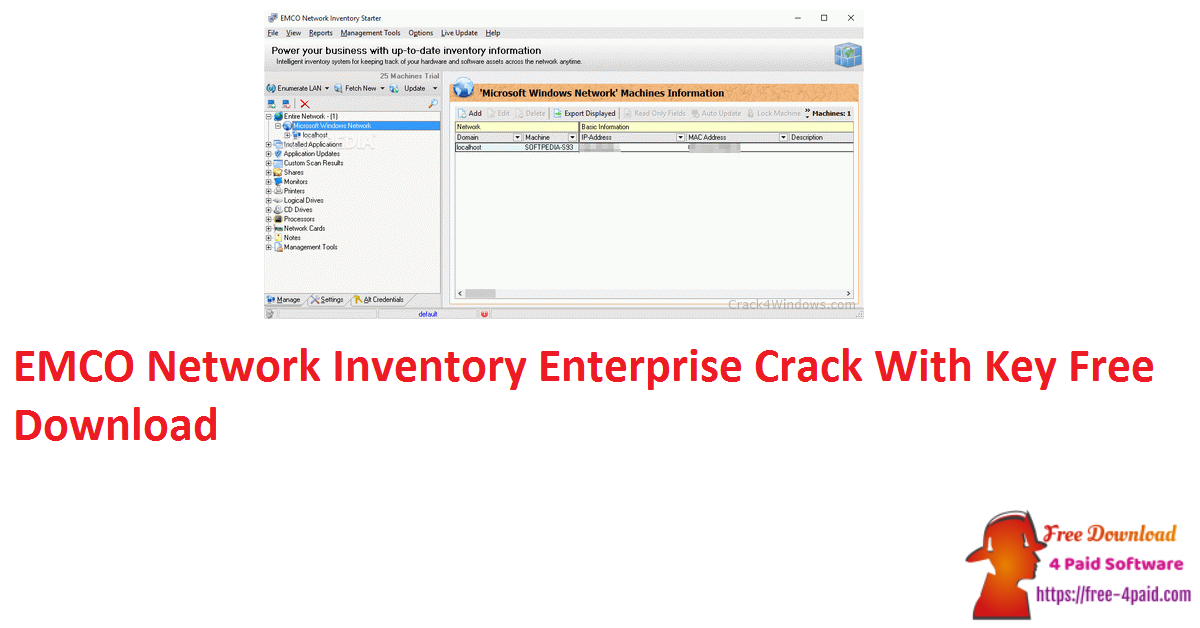 EMCO Network Inventory Enterprise Crack With Key Free Download