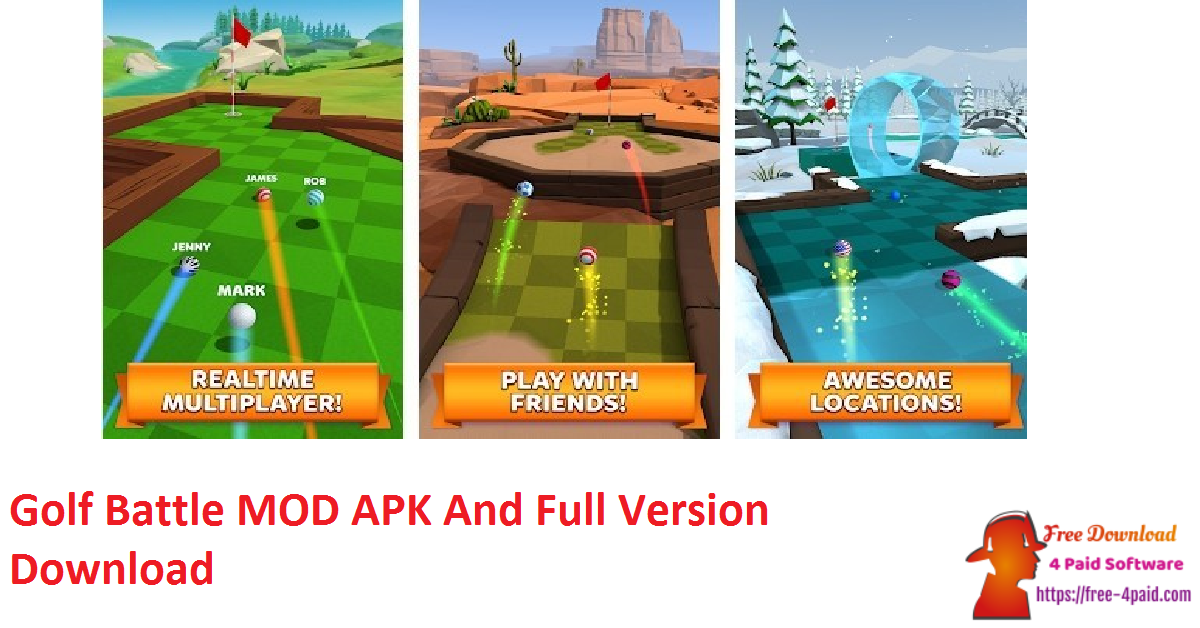 Golf Battle MOD APK And Full Version Download