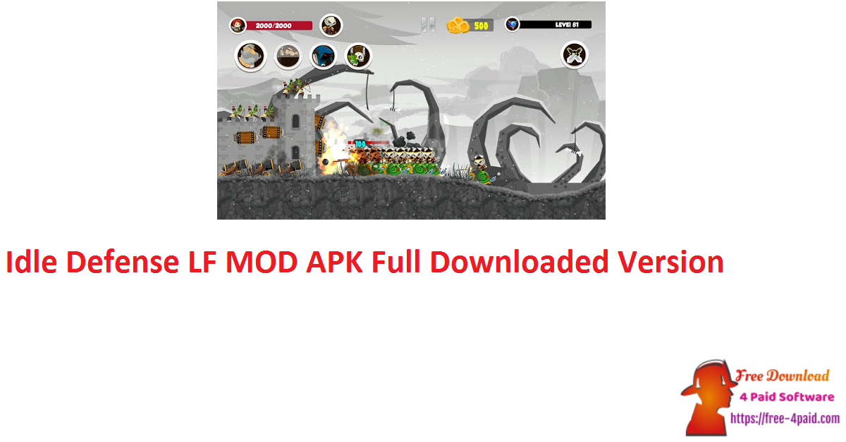 Idle Defense LF MOD APK Full Downloaded Version
