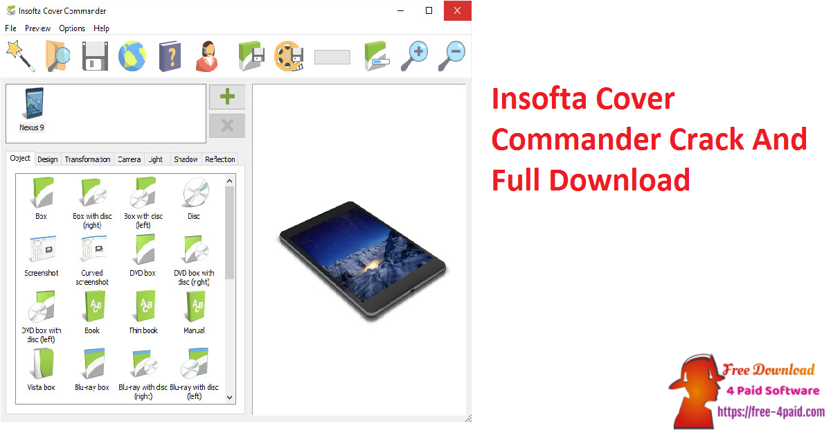 free for mac download Insofta Cover Commander 7.5.0