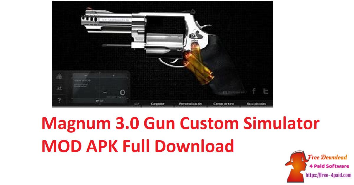 Magnum 3.0 Gun Custom Simulator MOD APK