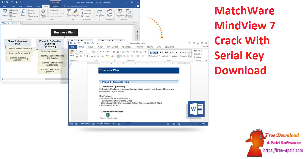 MatchWare MindView 7 Crack With Serial Key Download