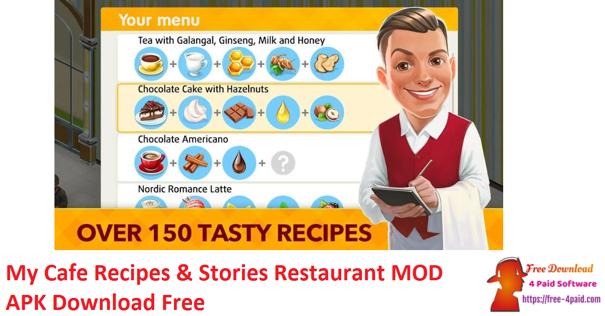 My Cafe Recipes & Stories Restaurant MOD APK Download Free