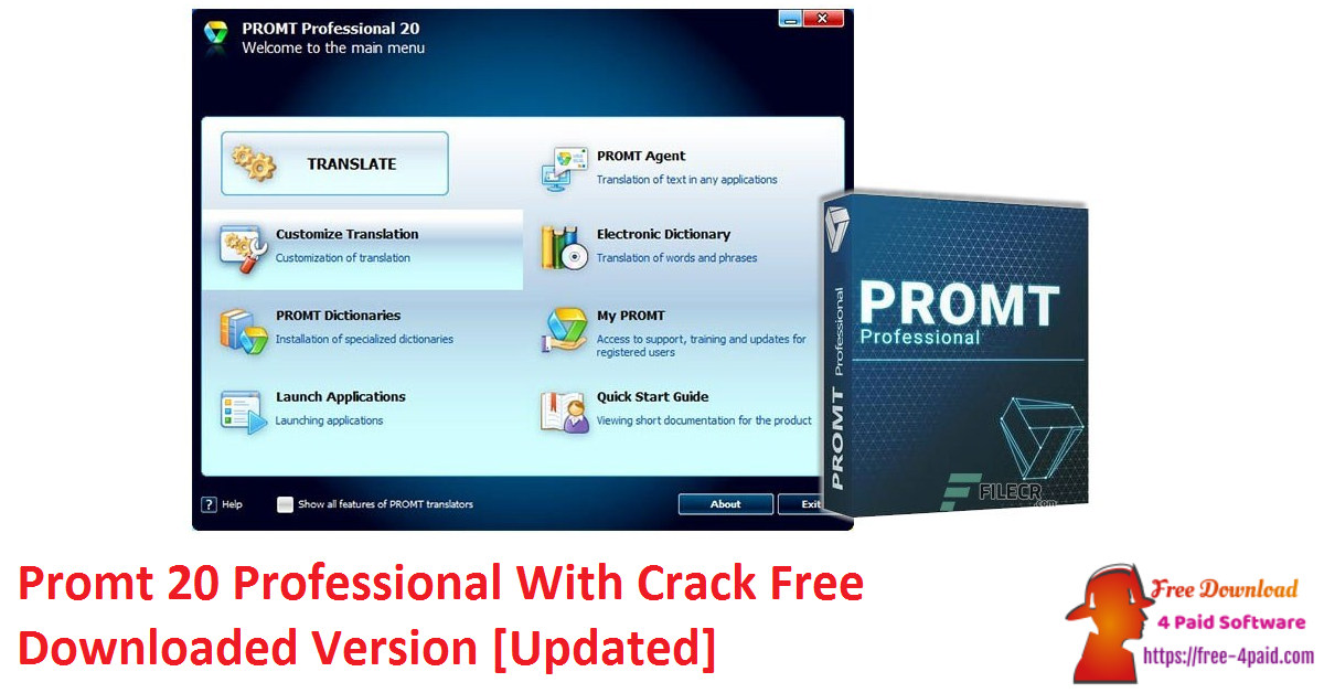 Promt 20 Professional With Crack Free Downloaded Version [Updated]