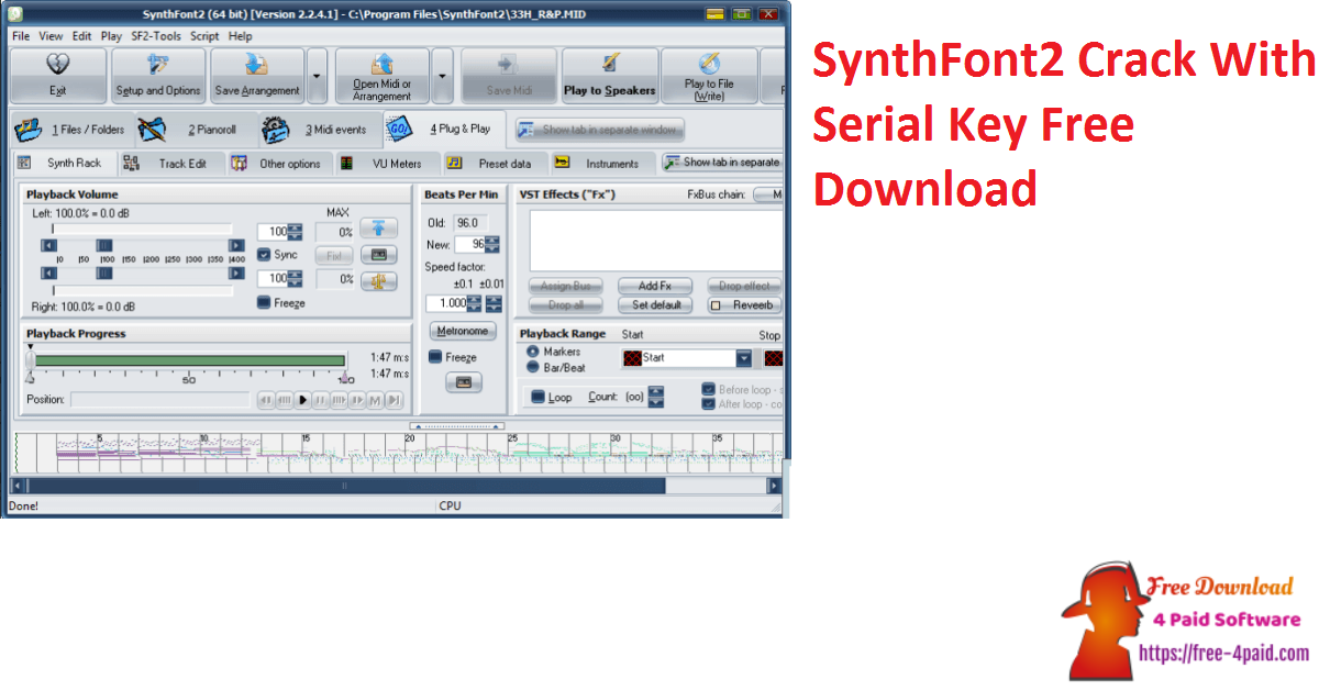 SynthFont2 Crack With Serial Key Free Download