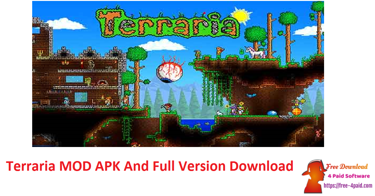 terraria 1.4 mobile download mod apk