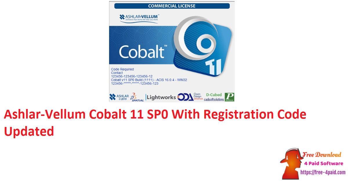 Ashlar-Vellum Cobalt 11 SP0 With Registration Code Updated