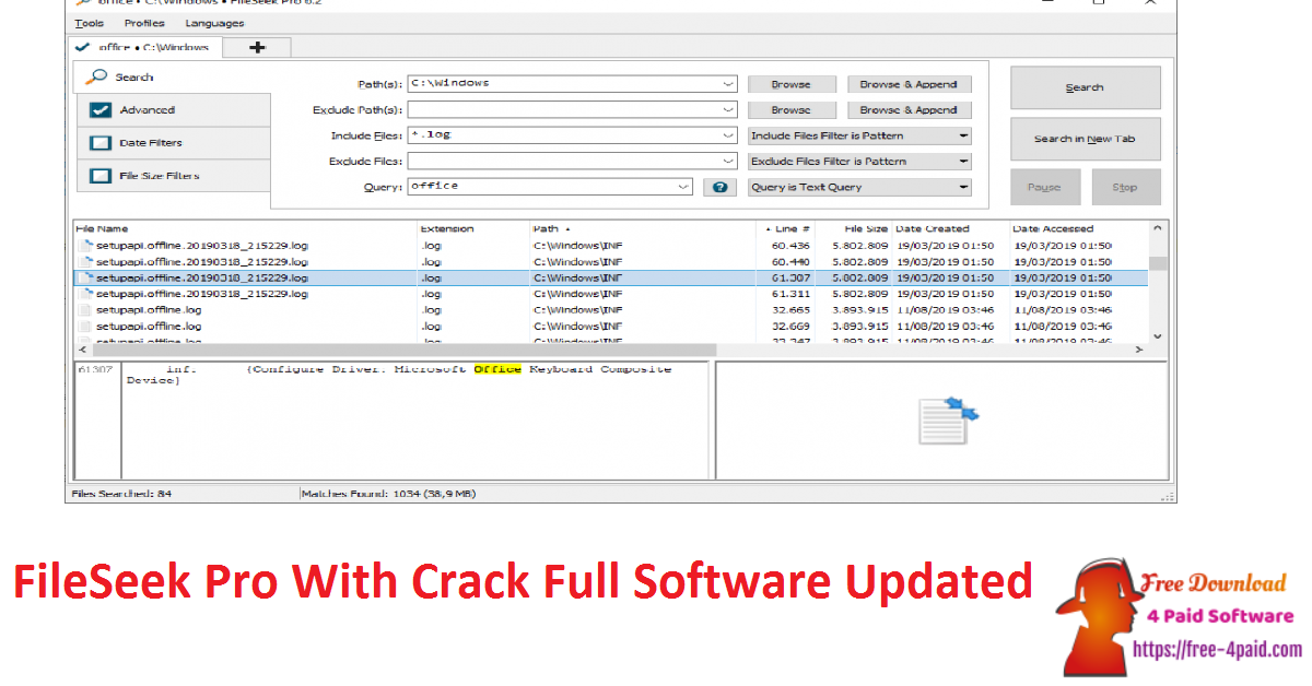 FileSeek Pro With Crack Full Software Updated