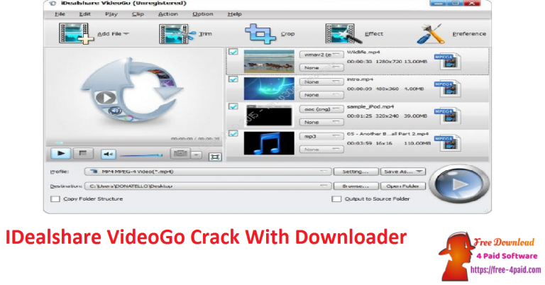 download idealshare videogo crack