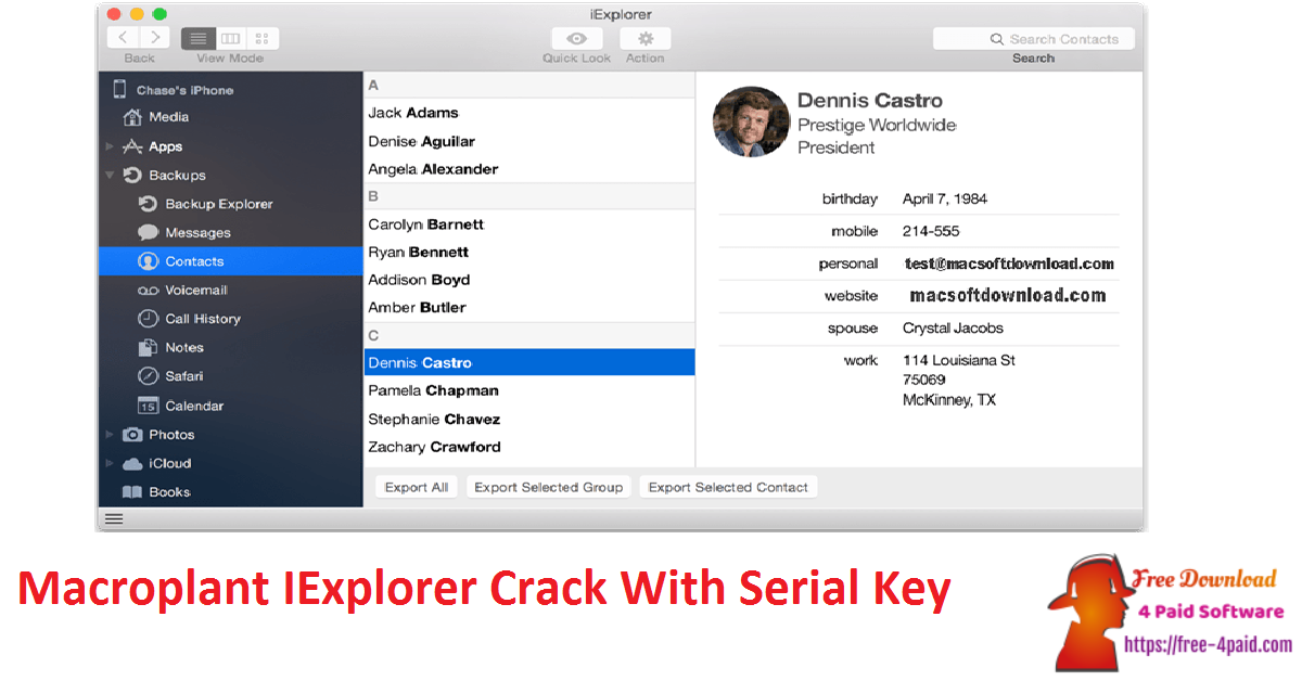 Macroplant IExplorer Crack With Serial Key