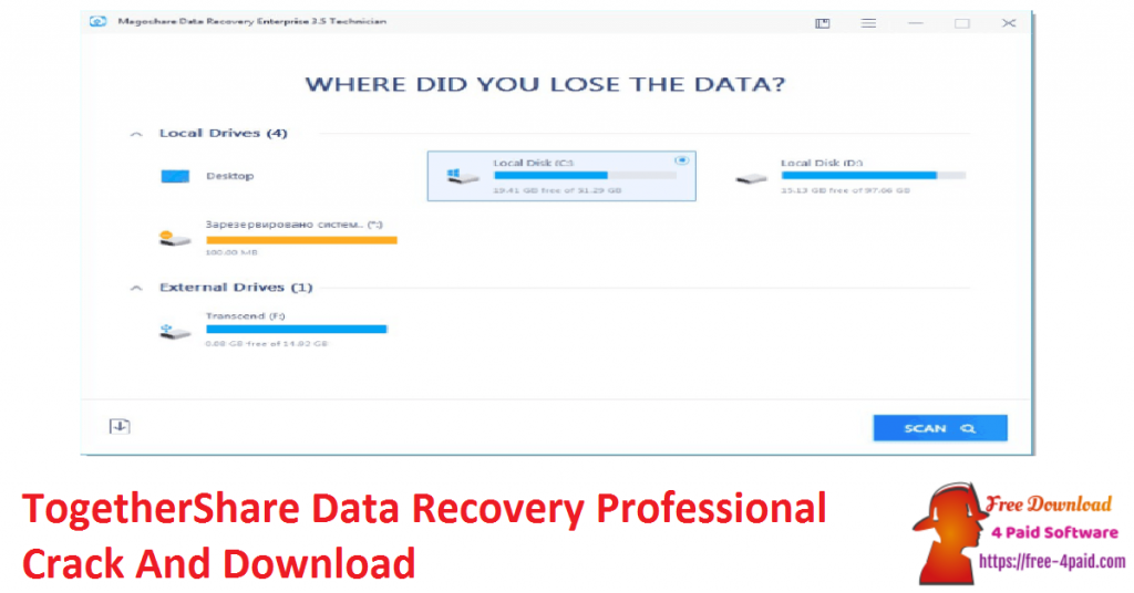 TogetherShare Data Recovery Pro 7.4 downloading