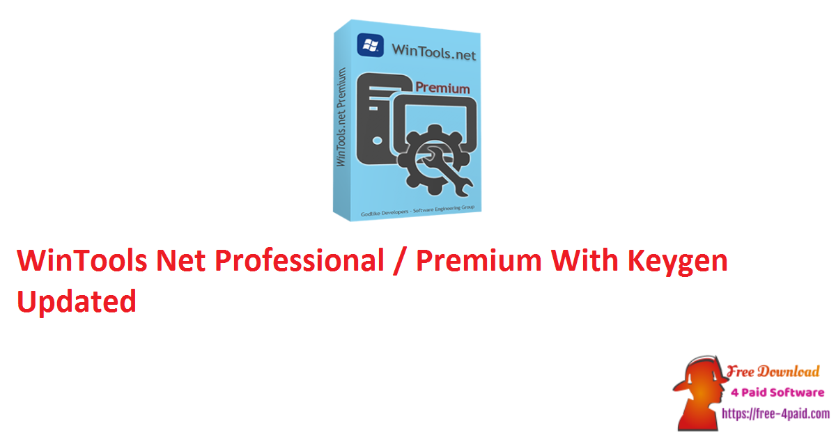 WinTools Net Professional Premium With Keygen Updated