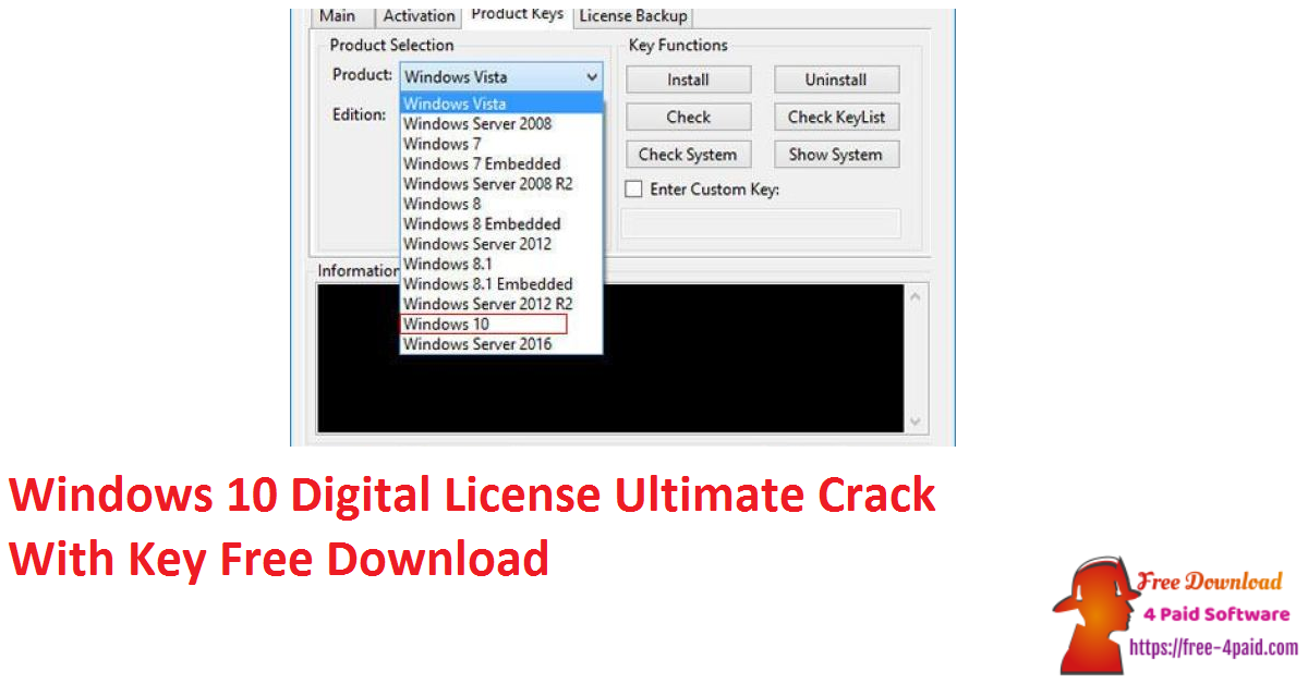 Windows 10 Digital License Ultimate Crack With Key Free Download