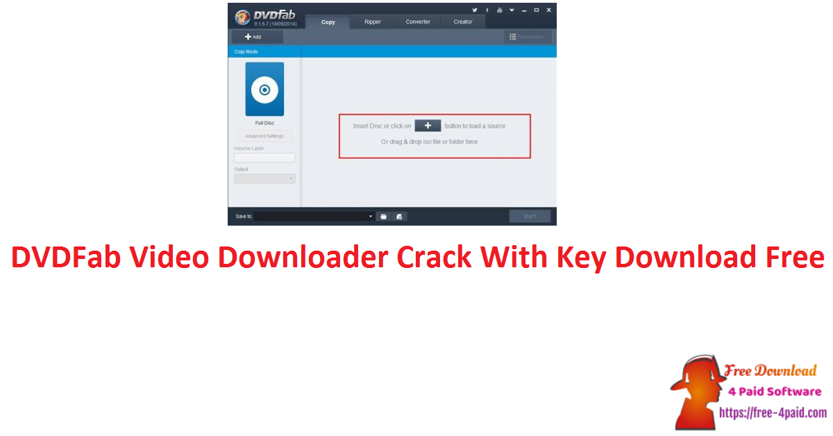 DVDFab Video Downloader Crack With Key Download Free