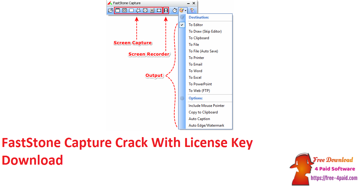 FastStone Capture Crack With License Key Download