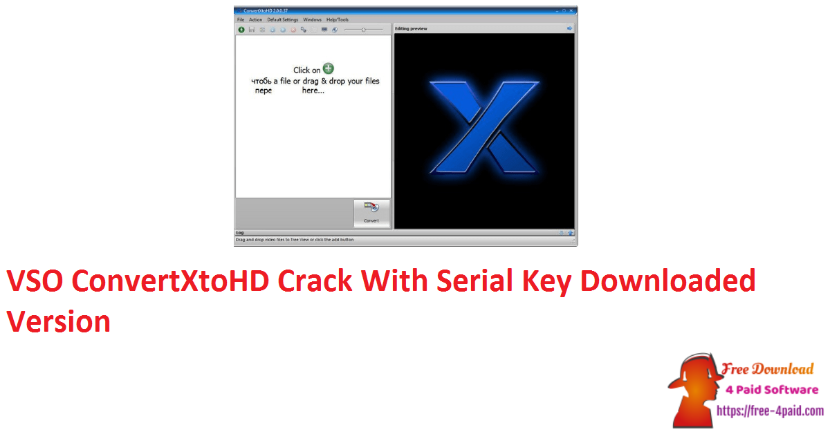 VSO ConvertXtoHD Crack With Serial Key Downloaded Version