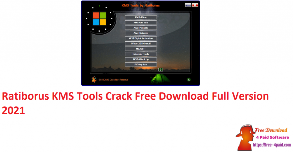 Ratiborus KMS Tools Crack Free Download Full Version 2021