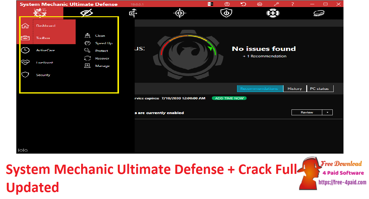System Mechanic Ultimate Defense + Crack Full Updated