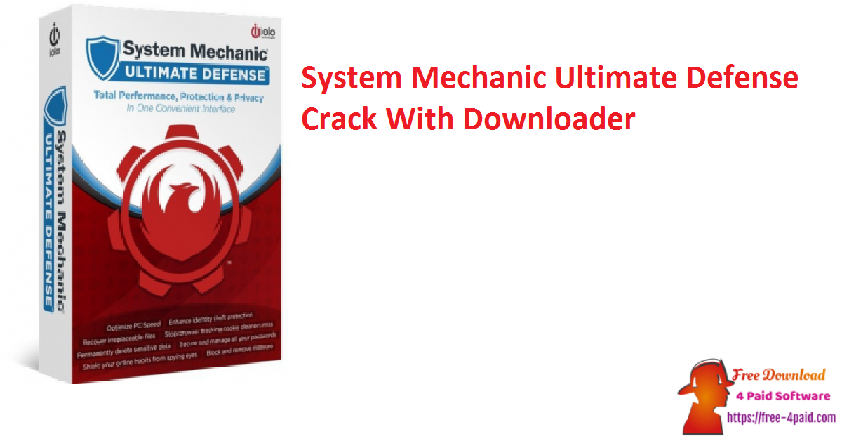 System Mechanic Ultimate Defense Crack With Downloader