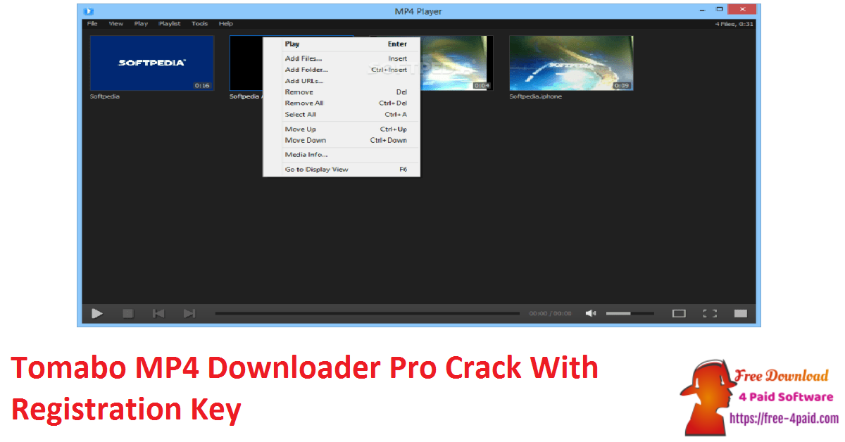Tomabo MP4 Downloader Pro Crack With Registration Key