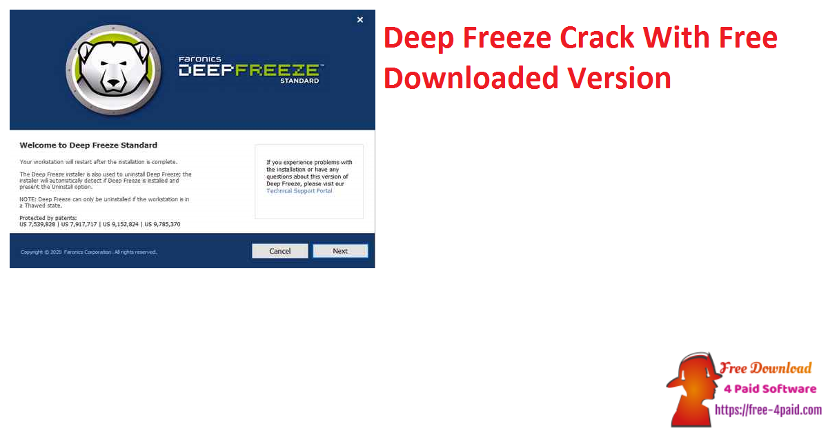Deep Freeze Crack With Free Downloaded Version
