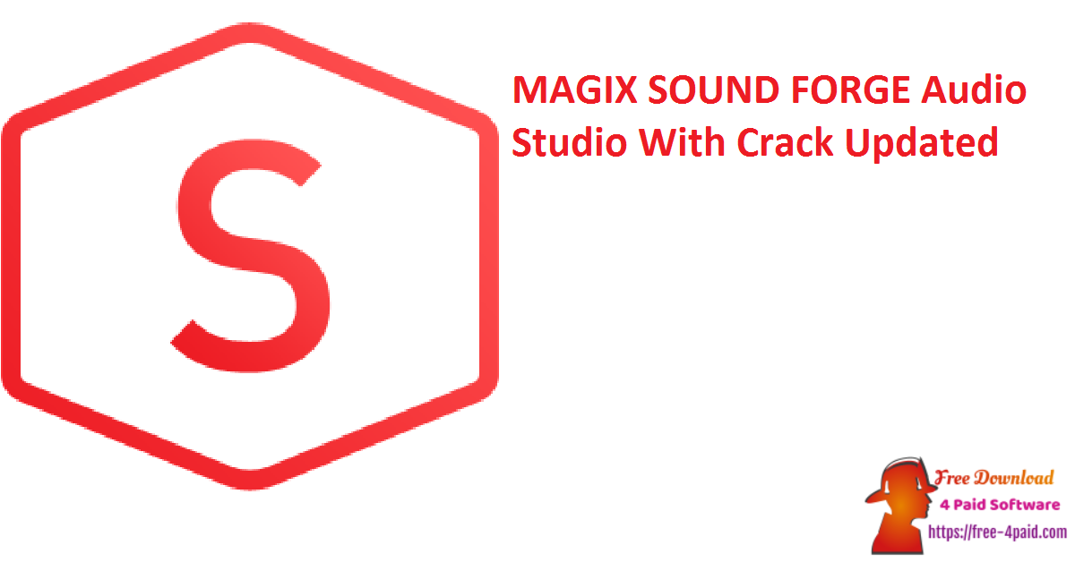 MAGIX SOUND FORGE Audio Studio With Crack Updated