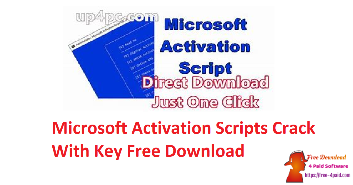 Microsoft Activation Scripts Crack With Key Free Download