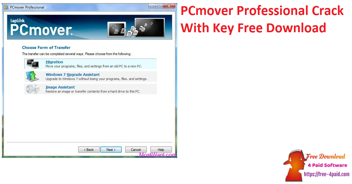 PCmover Professional Crack With Key Free Download