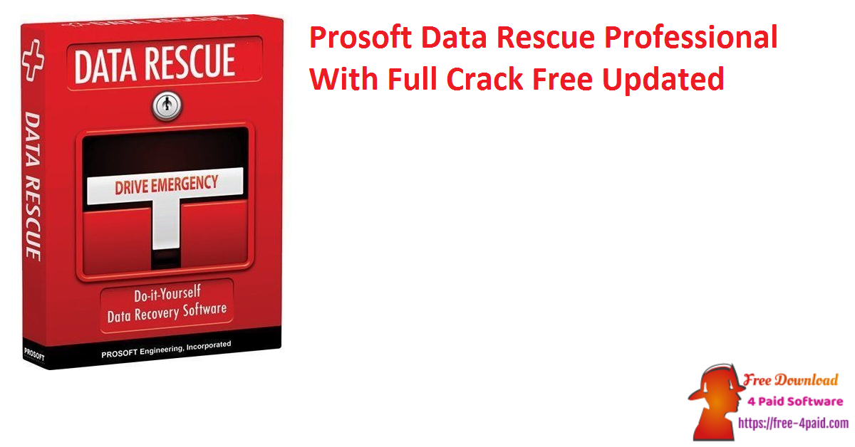Prosoft Data Rescue Professional With Full Crack Free Updated