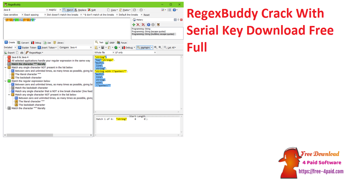 RegexBuddy Crack With Serial Key Download Free Full