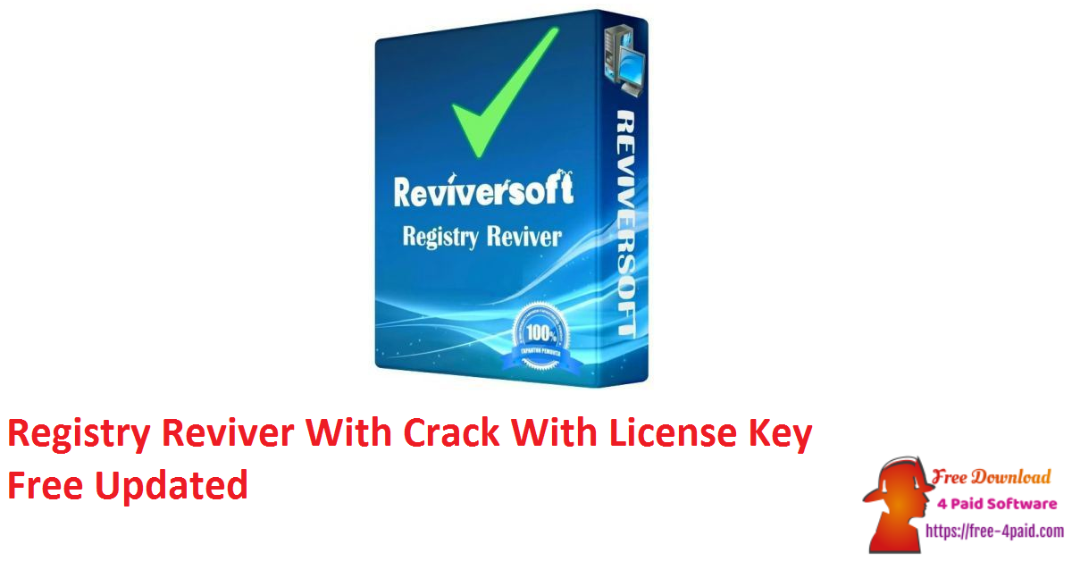 Registry Reviver With Crack With License Key Free Updated
