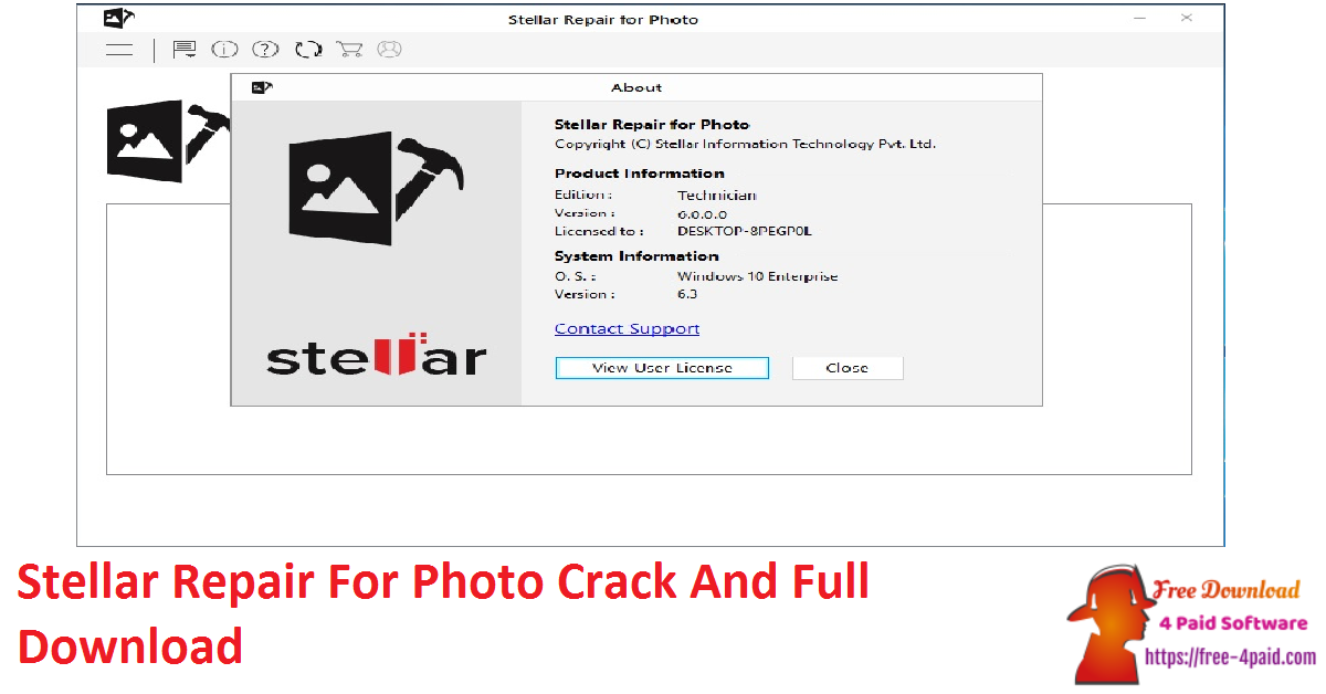Stellar Repair For Photo Crack And Full Download