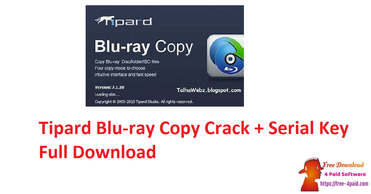 Tipard Blu-ray Copy Crack + Serial Key Full Download