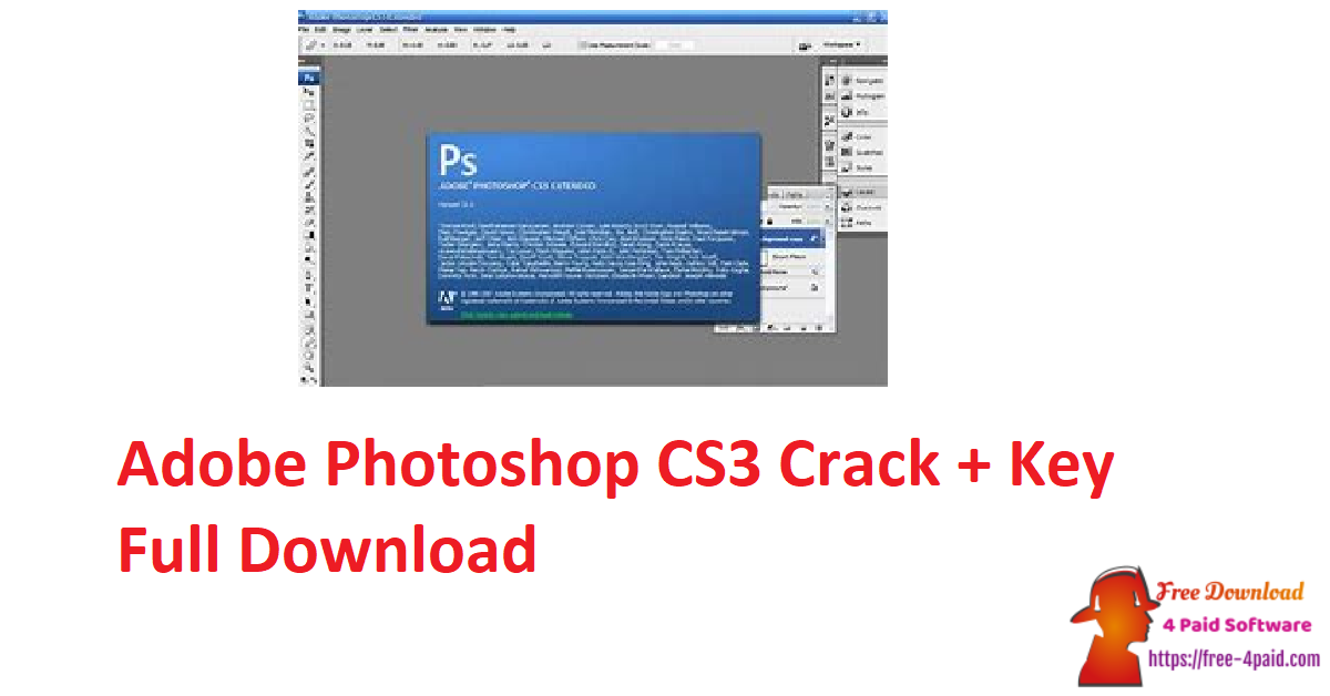 adobe photoshop cs3 crack version download