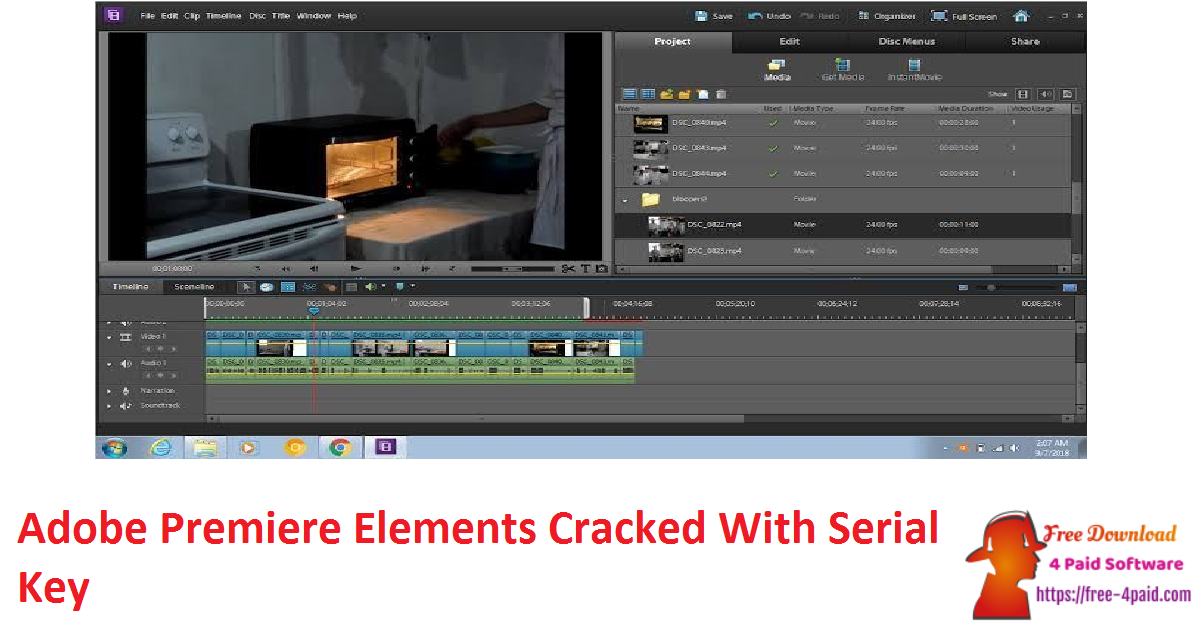 Adobe Premiere Elements Cracked With Serial Key