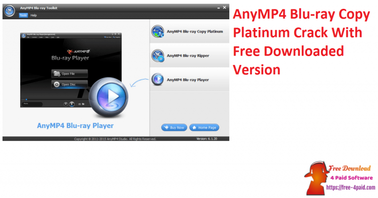 download the last version for mac AnyMP4 Blu-ray Player 6.5.56