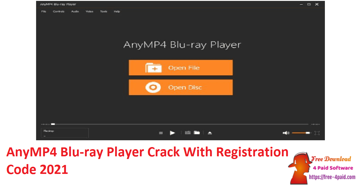 AnyMP4 Blu-ray Player Crack With Registration Code 2021