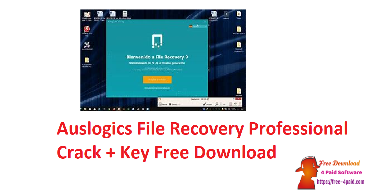 instaling Auslogics File Recovery Pro 11.0.0.5