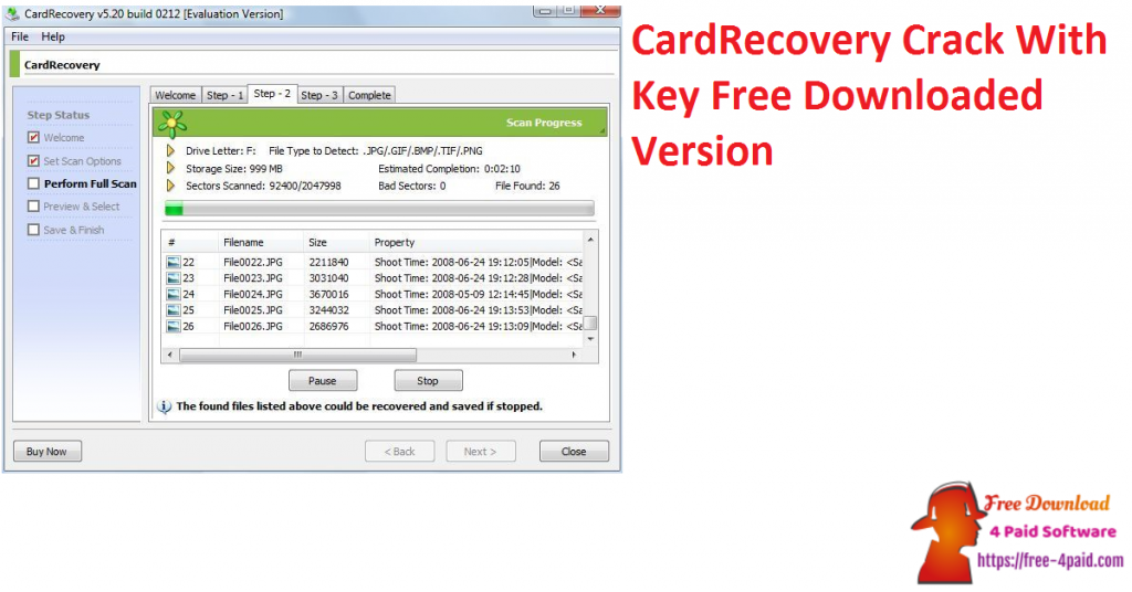 cardrecovery key free